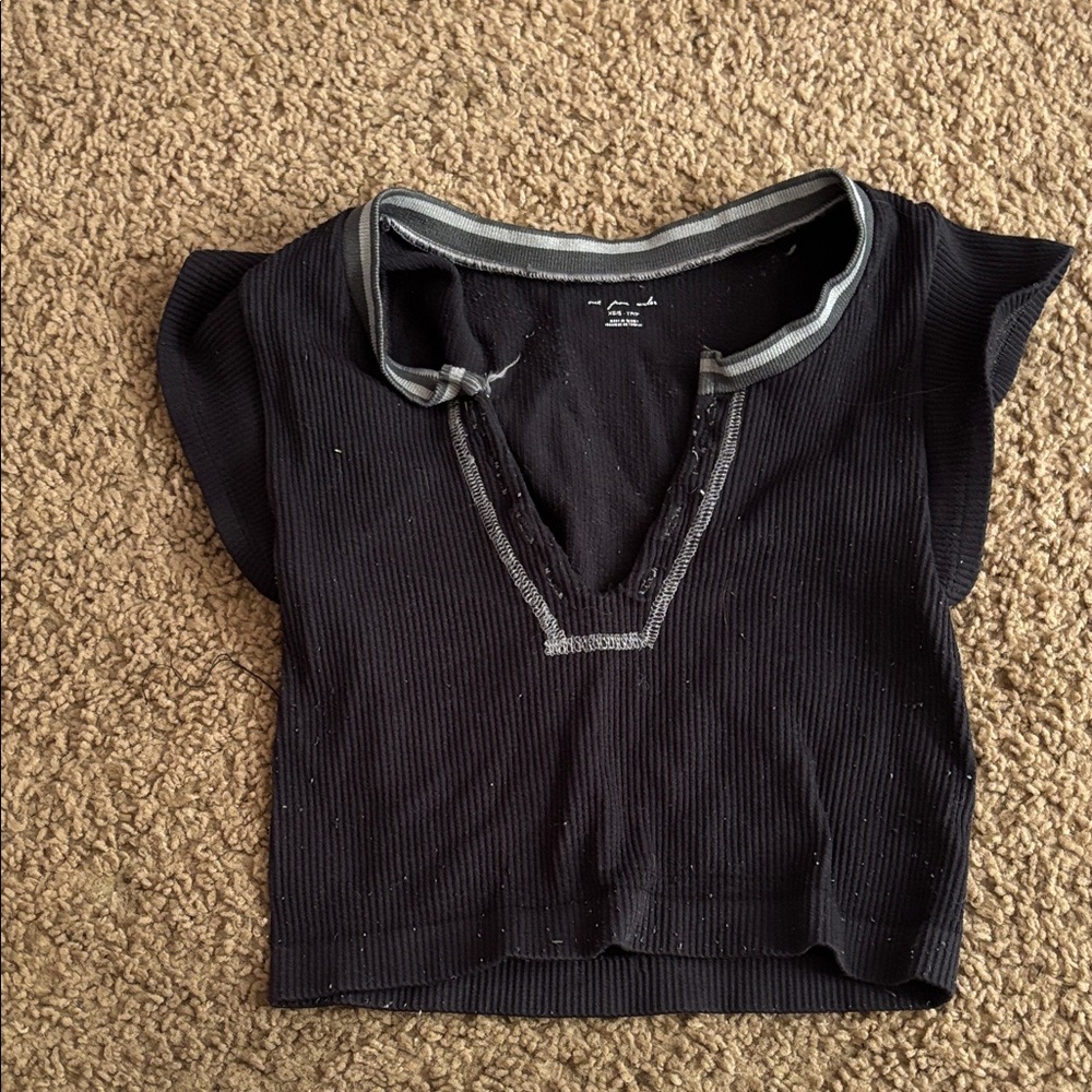 Urban Outfitters Black Short Sleeve Tee